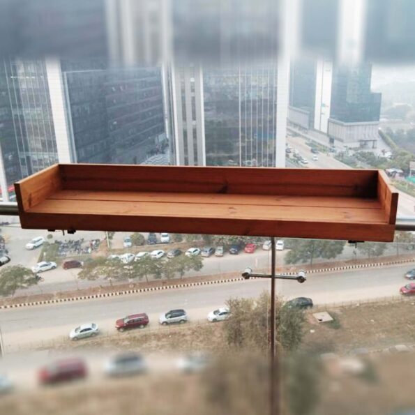 The Smartest Way to Buy Furniture in India Online (Most People Get This Wrong 2026) 4 Railing-Mounted Balcony Bar Table Elevate Your Outdoor Experience
