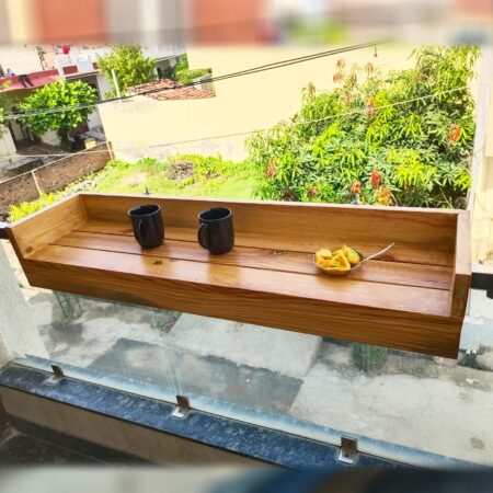 Railing-Mounted Balcony Bar Table Elevate Your Outdoor Experience - Image 5
