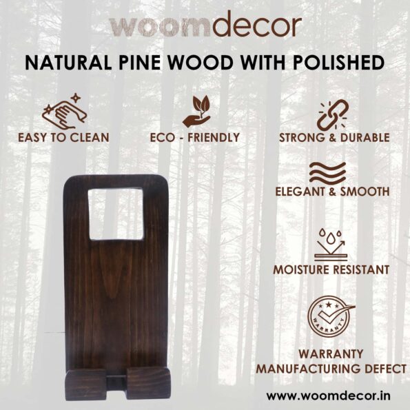 Mobile Stand for Home: Best Wooden Wall-Mounted Options in India (2026) 7 Wooden Wall Socket Mobile Phone Charging Rack Stand Holder