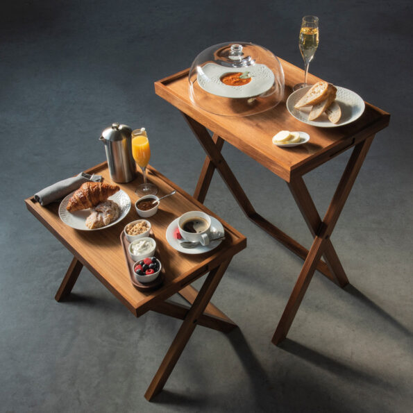 Wood Folding Tray Table 02