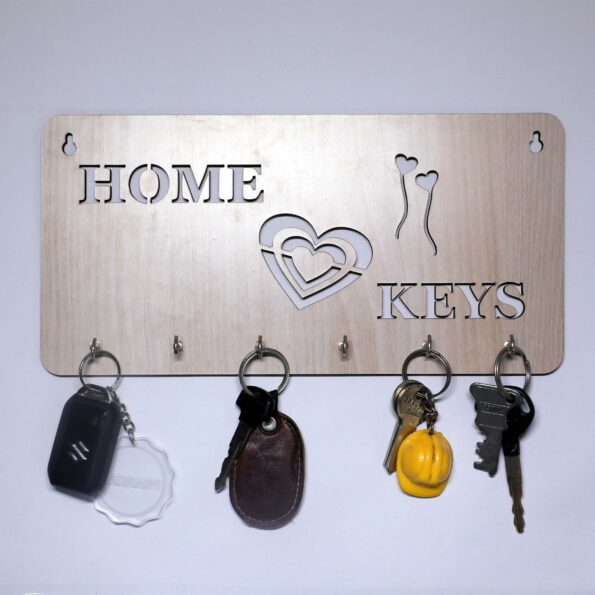 Wooden Key Holder For Home 03