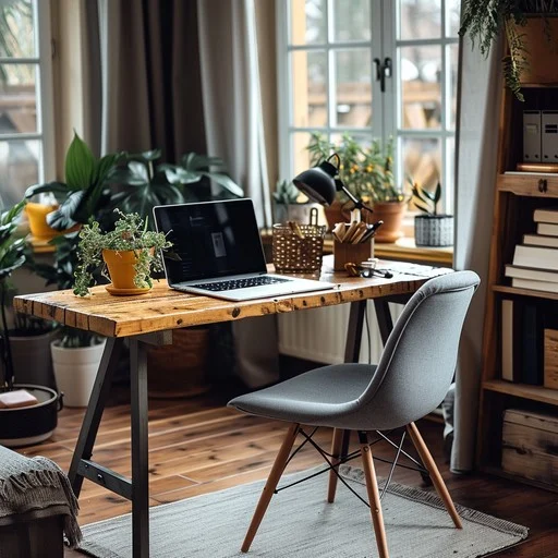 Study Tables For A Transitional Home