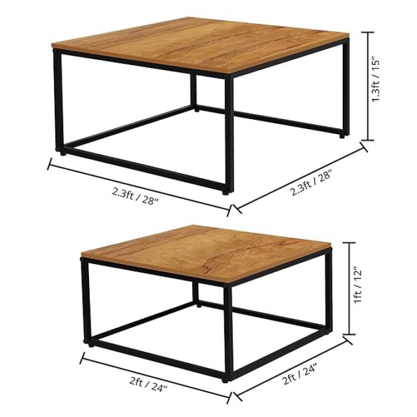 Wooden Nesting Tables 02