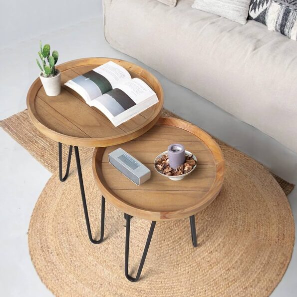 Wooden Nesting Tables