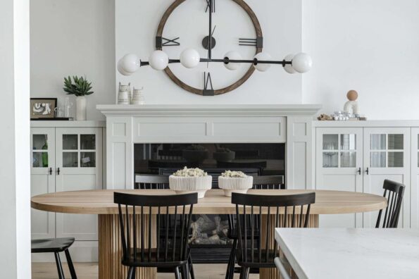 Dining Room Elegant and Inviting Wall Clocks