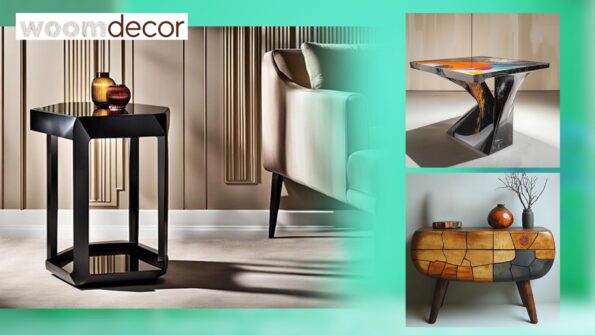 Art Deco Inspired End Tables