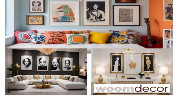 Curating a Glamorous Wall Art Collection