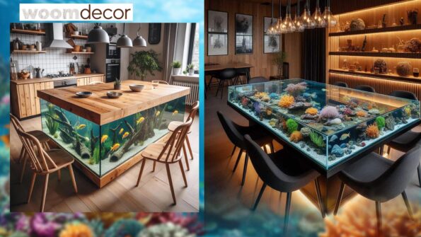 Elegance Aquarium Dining Table3