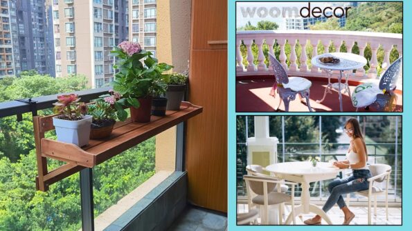 Luxury Balcony Railing Tables A Touch of Elegance