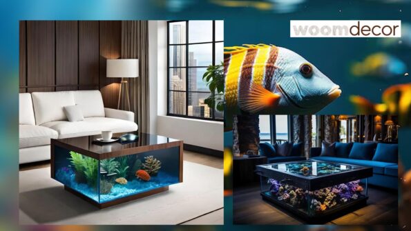 Modern Fish Tank Coffee Table