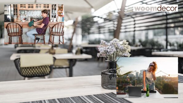 Stylish Balcony Bar Table