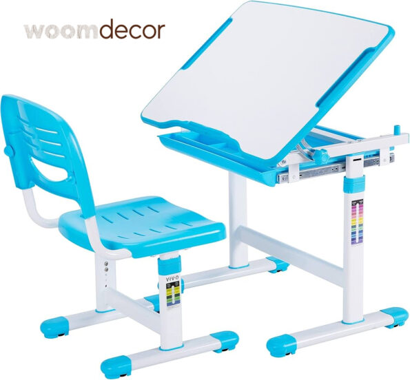 VIVO Height Adjustable Childrens Desk and Chair Set