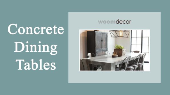 Concrete Dining Tables