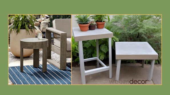 Concrete Side Table