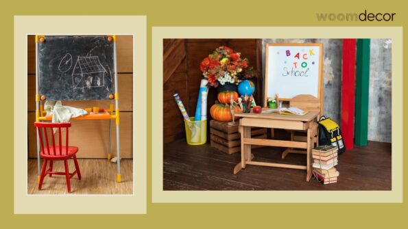 DIY Chalkboard Tables