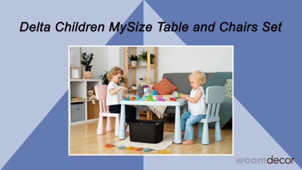 Delta Children MySize Table and Chairs Set