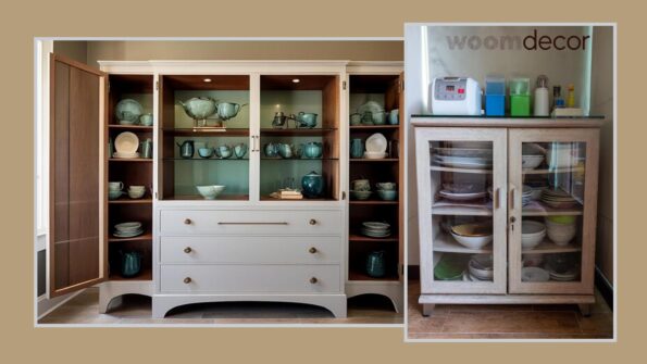 Dining Room Cabinet Elegant Display and Storage