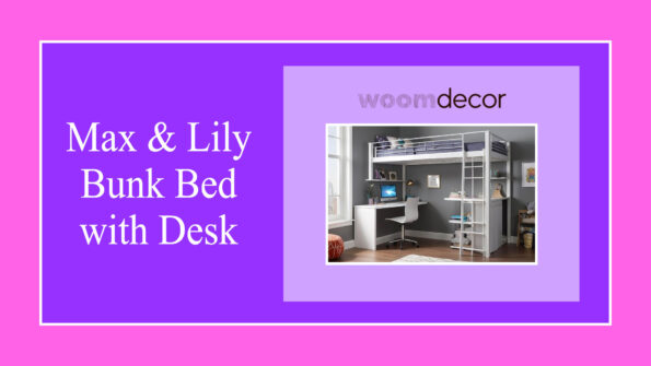 Max Lily Bunk Bed with Desk