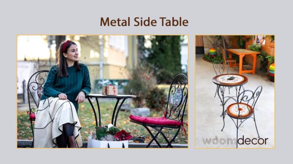 Metal Side Table