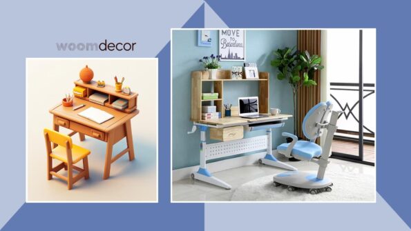 Mooz Adjustable Kids Desk and Chair Set