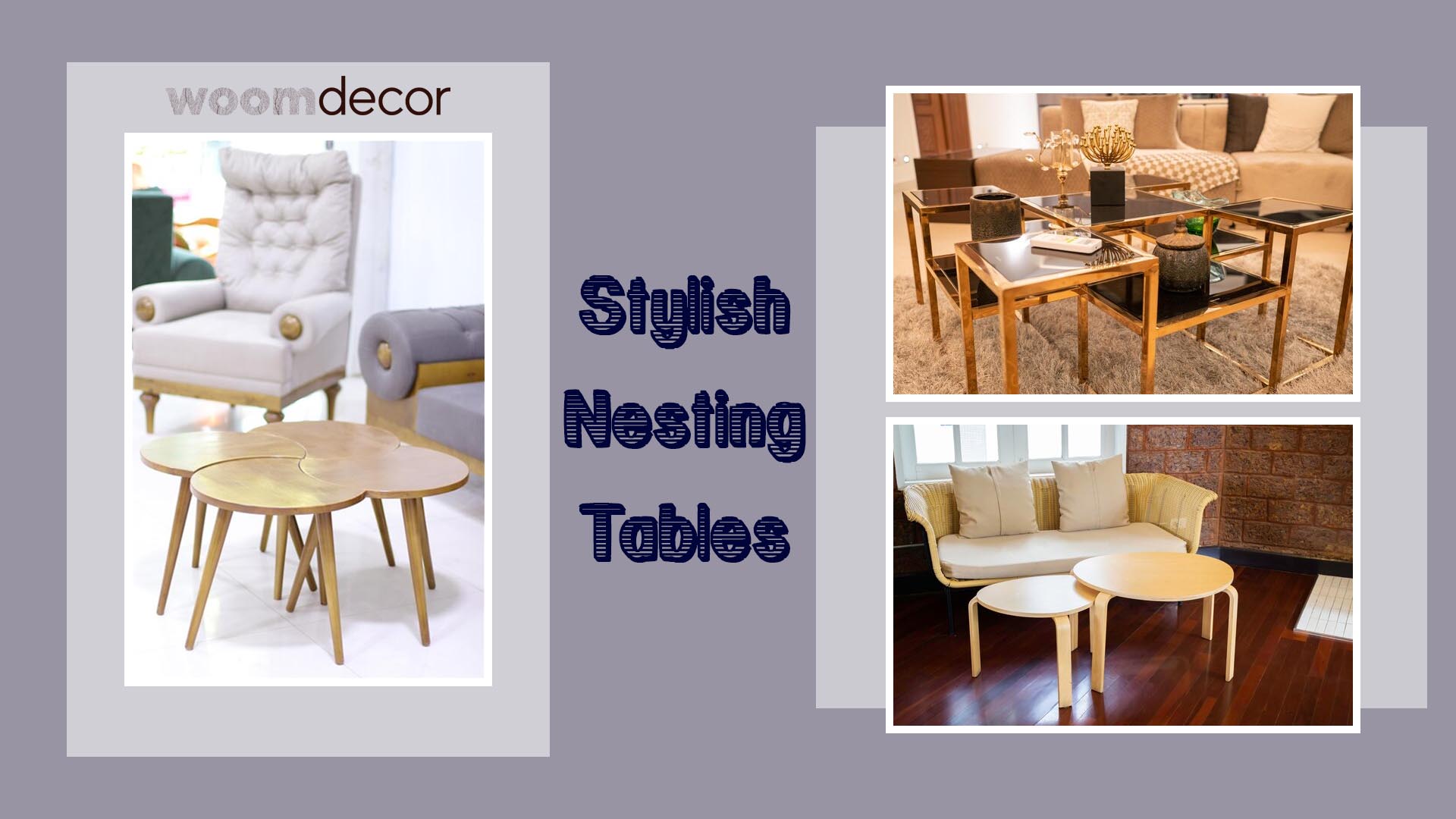 Stylish Nesting Tables