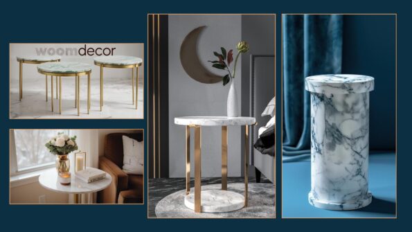 The Chic Marble Side Tables