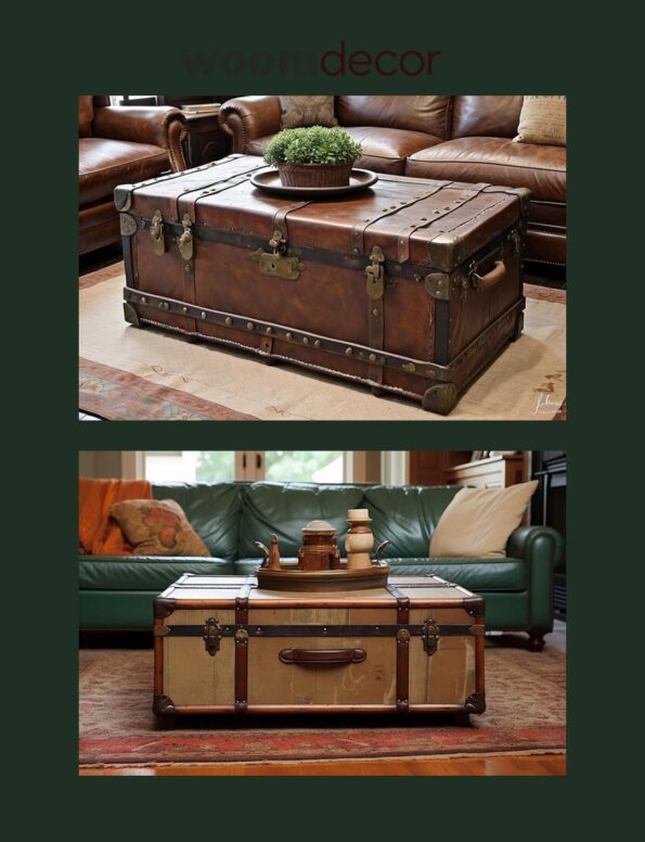 The Vintage Trunk Table