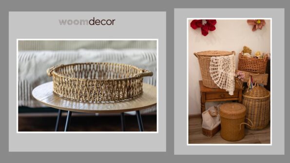 Wire Basket Side Tables