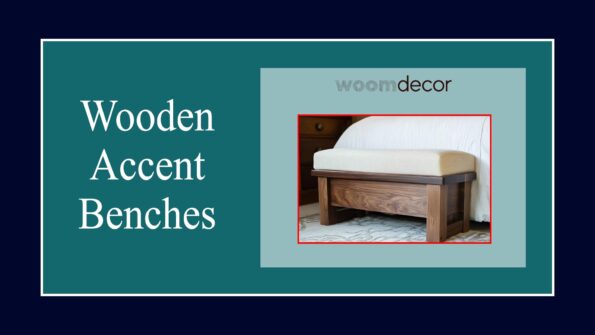 Wooden Accent Benches 1