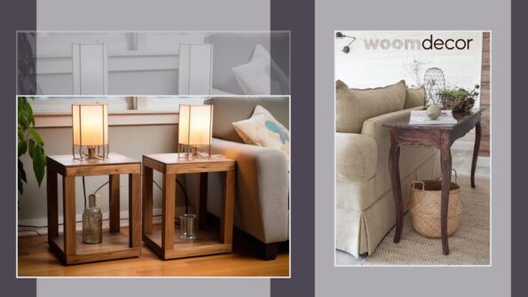 Wooden Sofa Side Tables