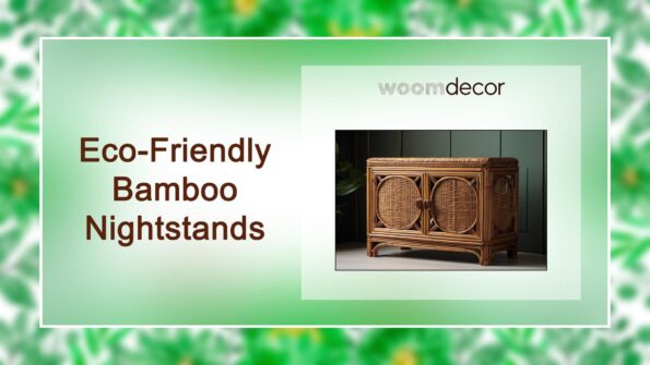 Eco Friendly Bamboo Nightstands