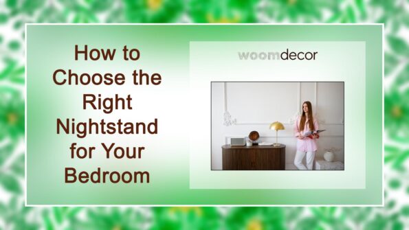 How to Choose the Right Nightstand for Your Bedroom