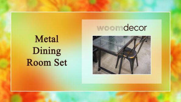 Metal Dining Room Set