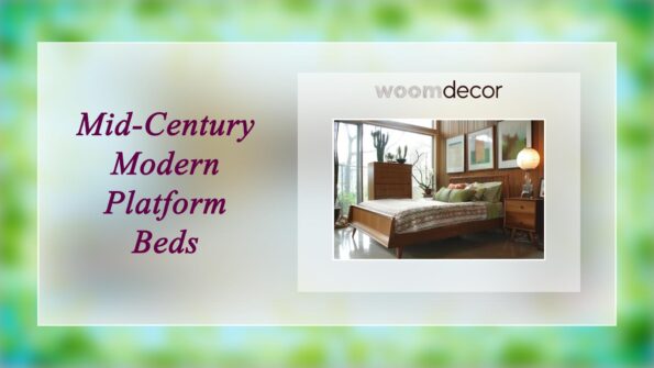 Mid Century Modern Platform Beds