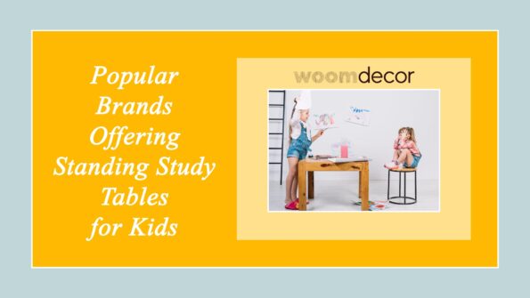 Popular Brands Offering Standing Study Tables for Kids