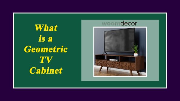 What is a Geometric TV Cabinet