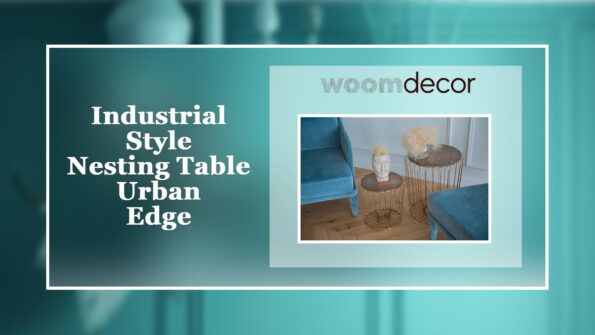 Industrial Style Nesting Table Urban Edge