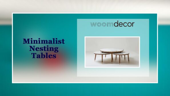 Minimalist Nesting Tables