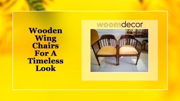 Wooden Wing Chairs