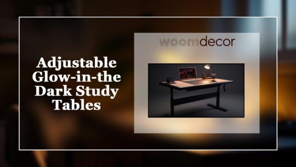 Adjustable Glow in the Dark Study Tables