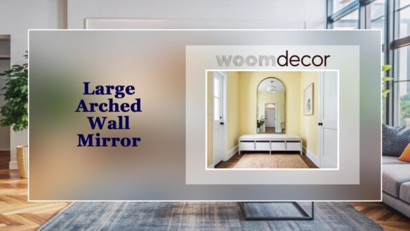 Large Arched Wall Mirror