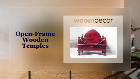 Open Frame Wooden Temples