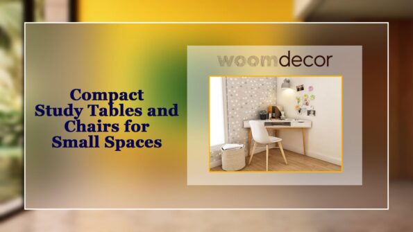 Compact Study Tables and Chairs for Small Spaces