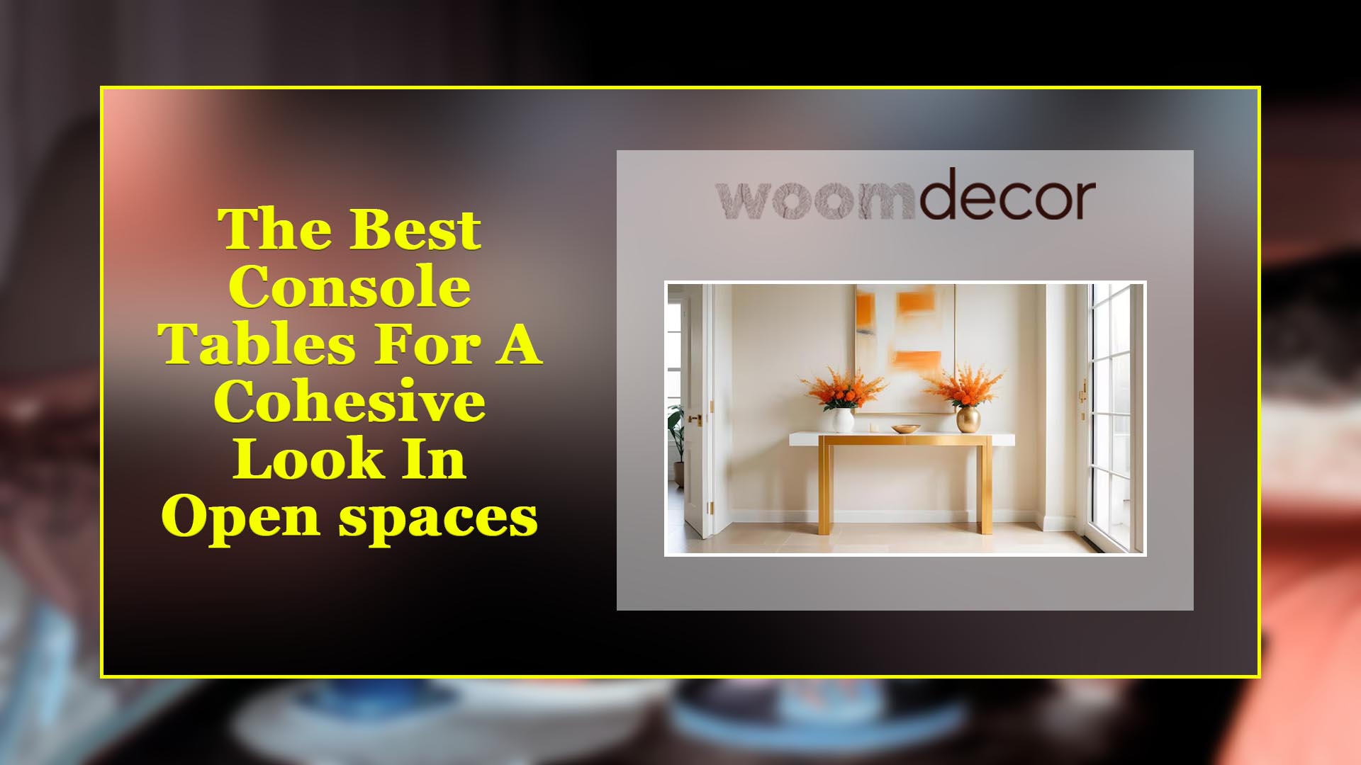 Console Tables