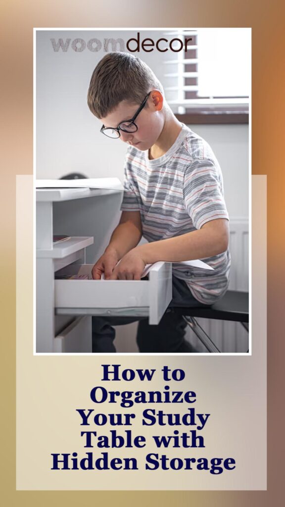 Best Study Tables With Hidden Storage 12 How to Organize Your Study Table with Hidden Storage