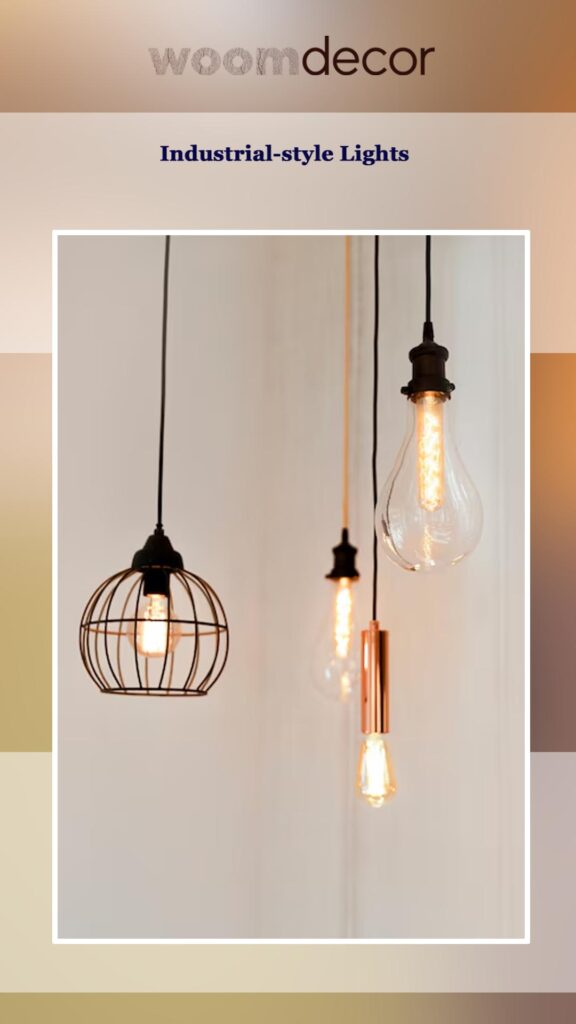 Stylish Hanging Lights For Dining Areas 6 Industrial style Lights