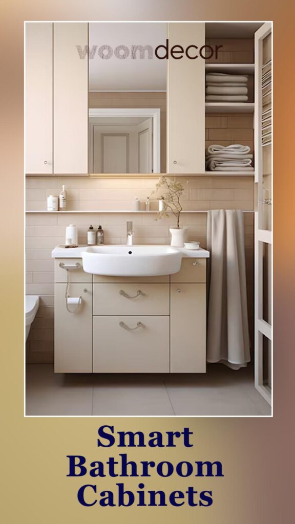 High-Tech Cabinets With Smart Features 6 Smart Bathroom Cabinets