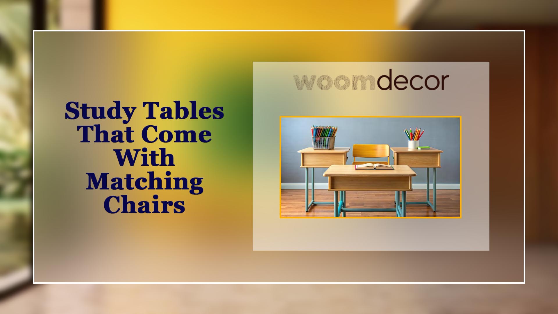 Study Tables
