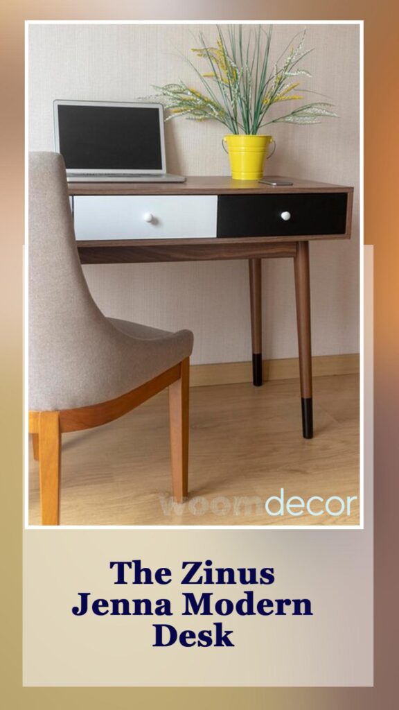 Best Study Tables With Hidden Storage 7 The Zinus Jenna Modern Desk