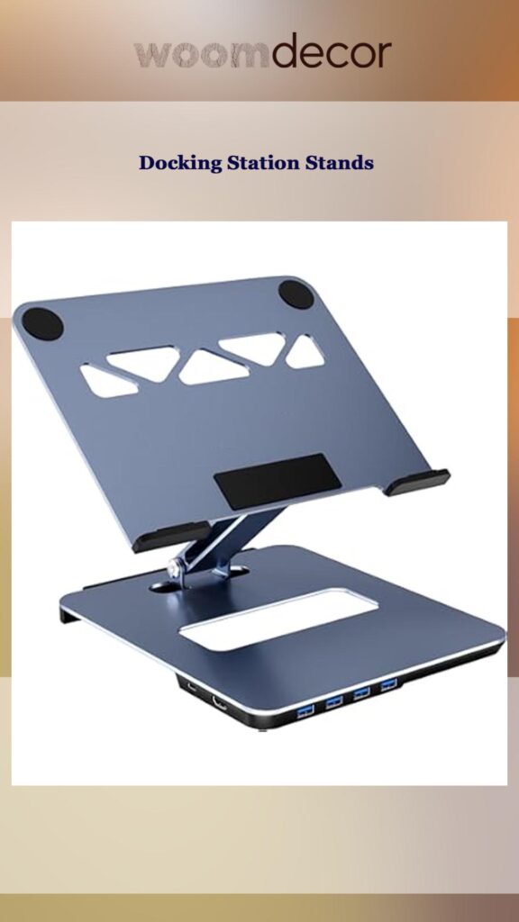 Minimalist Laptop Stand For Modern Workplaces 11 Docking Station Stands